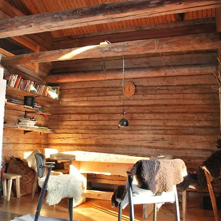 Northern Lights Opposite The Mountains Ylikyro