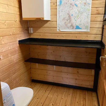 Northern Lights Opposite The Mountains بيت خشبي Ylikyro