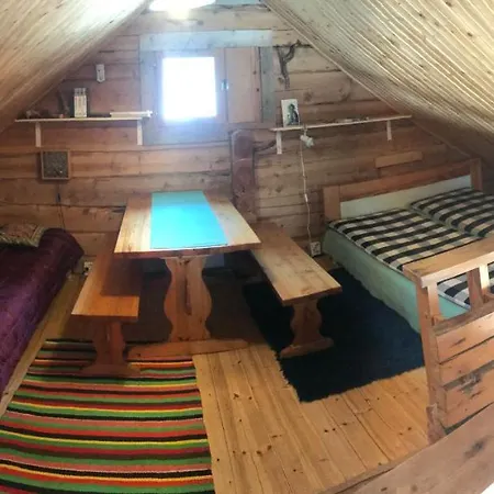 Northern Lights Opposite The Mountains