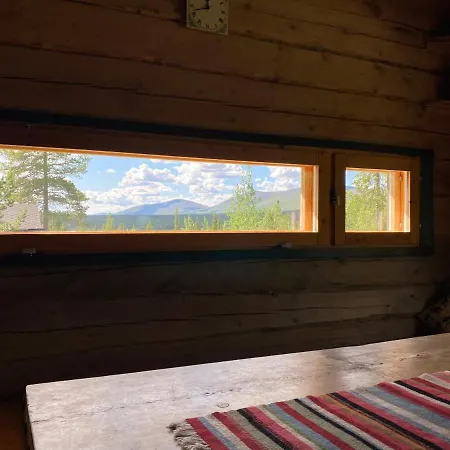 Northern Lights Opposite The Mountains